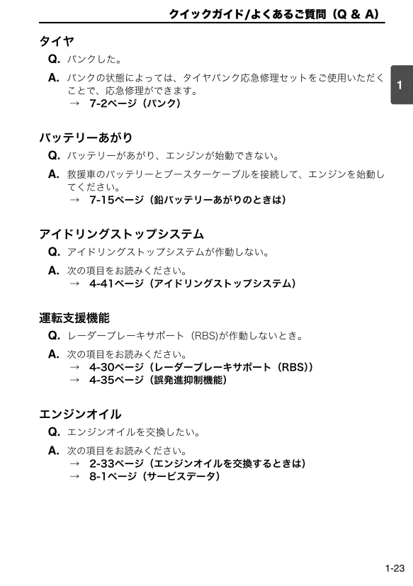 警告ブザー